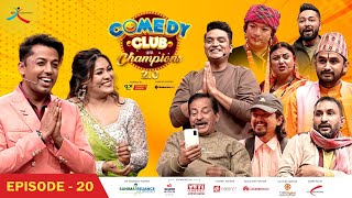 Comedy Club with Champions 20  Episode 20  Khuman Adhikari Sunita Dulal [upl. by Ocicnarf125]