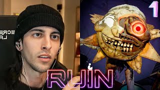 Robleis juega FNAF Security Breach RUIN DLC parte 1 [upl. by Atsillak]