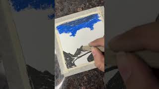 Soft pastel 5 minutes scenery trendingshorts scenery coloring art instagram mychannel [upl. by Sral]