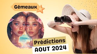 Guidance Gémeaux Août 2024  😨 LA Chose à Laisser TOMBER définitivement pour une rentrée FOLLE🔥🥇 [upl. by Notgnirrac882]