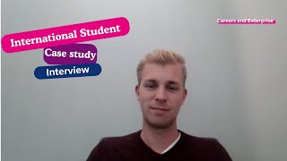 Interview with Benedikt Gaertner International Student Case Study [upl. by Obeded465]