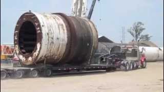 EXTREME HEAVY HAUL TRUCKING 398000 Lbs 110000 Lbs Four  83500 Lbs [upl. by Aihsekel524]