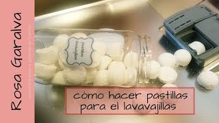 Cómo hacer pastillas para lavavajillas y ahorrar dinero [upl. by Alilad339]