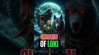 The scary children of Loki  Loki Angrboda Fenrir Jormungandr Ragnarok Hel [upl. by Azeel165]