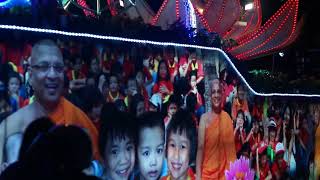 Wesak Day Float Procession 2015 卫塞节花车游行  Brickfields Kuala Lumpur [upl. by Atirat]