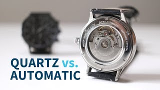 Watch Movements Difference Between Quartz Mechanical amp Automatic [upl. by Assyral]