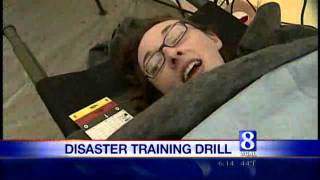 Pa National Guard Conducts Disaster Training Drill [upl. by Htor]