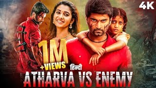 Atharva Vs Enemy 2024 New Released Hindi Dubbed Movie  Kuruthi Aattam  Atharvaa  Priya Bhavani [upl. by Inessa]