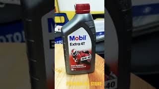 Mobil Extra 4T 10w40 Semi Synthetic Motorcycle Oil shorts [upl. by Acilgna]