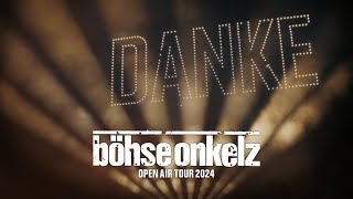 Böhse Onkelz  Open Air Tour 2024 ein kleines Dankeschön [upl. by Flodnar]