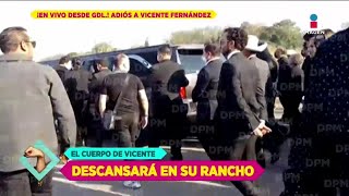 Dinastía Fernández en procesión al entierro de Don Vicente  De Primera Mano [upl. by Eiramanitsirhc]