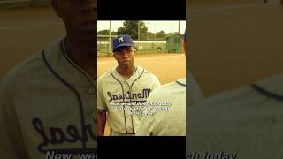 Black baseball player’s athleticism wows boss 42 movie shorts [upl. by Ittap]