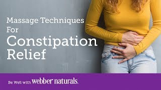 Massage Techniques for Constipation Relief [upl. by Analart]