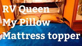 My Pillow RV mattress topper [upl. by Lhok178]