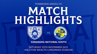 Tonbridge Angels 4 Havant amp Waterlooville 1 [upl. by Krysta]