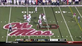 11242012 Miss State vs Ole Miss Football Highlights [upl. by Driskill]