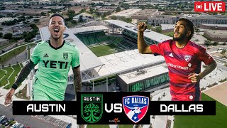 Austin FC vs FC Dallas Live Game Watch Party amp Reaction Match 6 [upl. by Ielerol]