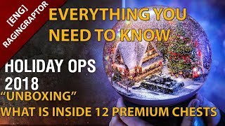 World of Tanks Holidays Ops 2018 What you need to know amp quotUnboxingquot 12 Premium Chests [upl. by Yennor]