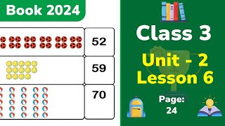 Class 3 English  Unit 2  Lesson 6  Numbers 5170 Book 2024 [upl. by Ayet]