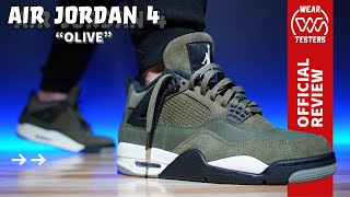 Air Jordan 4 Craft Olive [upl. by Kared]