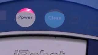 IRobot Scooba Battery empty Red power light [upl. by Clovah]