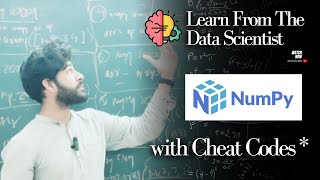 Numpy Video Course with cheat codes In AI amp Data Science  Daniel Rizvi [upl. by Ahsetel]