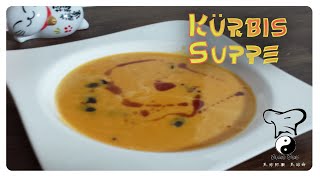 ☯ Kürbissuppe mit Kokosmilch zubereiten vegan [upl. by Dnomsed]