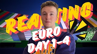 Reacting to EURO Day 14 [upl. by Alyekahs]