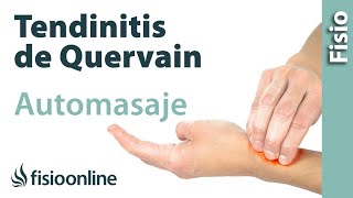 Automasaje para la tendinitis de De Quervain o del pulgar [upl. by Menard]