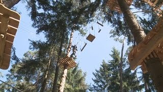 Münchner Wald Der neue Kletterwald in Vaterstetten Größter Kletterwald rund um München [upl. by Ellehcem169]