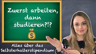 Studienförderung für BERUFSTÄTIGE  Selbsterhalterinnenstipendium [upl. by Notlit]