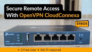 How to Setup OpenVPN on TPLink ER605 VPN Router CloudConnexa [upl. by Doyle]