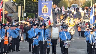 Whinhall True Blues Flute Band at Broxburn 2024 [upl. by Ahsirat]