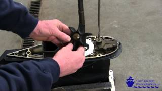 How to Replace the Water Pump on a Johnson Evinrude 85300hp Outboard [upl. by Ruggiero]