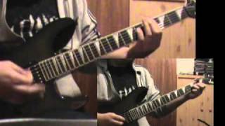 Final Fantasy VII Battle Theme on guitar metal version [upl. by Nnyliram]