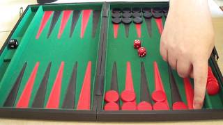 Backgammon for complete beginners Part 10  Playing through a bear off [upl. by Aeneg]