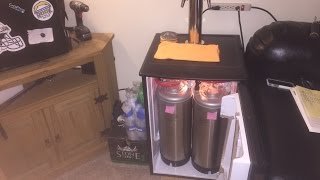 How To Build A Kegerator  Part 1 Door Modifications [upl. by Enorel201]