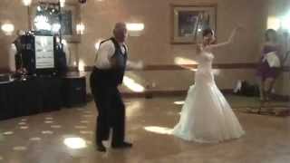 Father Daughter Wedding Dance Surprises Guests [upl. by Ailssa]