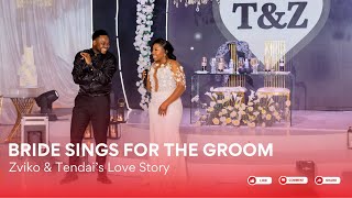 Bride sings beautiful shona song for the Groom😍😍😍 [upl. by Abibah]