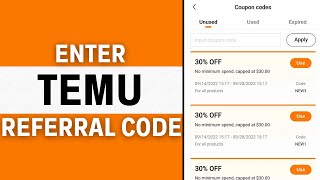 How to Enter Referral Codes on Temu App QUICK amp EASY [upl. by Norine]