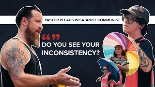 Pastor Pleads With Satanist Communist [upl. by Yerot249]