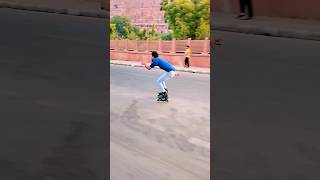 😱 OMG speed skating red fort pr skating skater youtubeshorts shorts explore short sports [upl. by Ethyl]