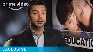 Cheeky chappy Dominic Cooper talks An Education  Prime Video [upl. by Aracaj63]