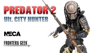 NECA Ultimate ULTIMATE CITY HUNTER PREDATOR  Review en Español [upl. by Carley]