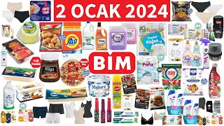 BİM 2 OCAK 2024  TEMİZLİK GIDA ÜRÜNLERİ  RESMİ KATALOGDAN ✅ BİM İNDİRİMLERİ  Bim Aktüel Kampanya [upl. by Nicolina402]