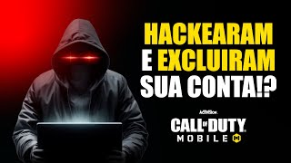 CONTA HACKEADA E EXCLUÍDA COD MOBILE RECUPERE [upl. by Duwalt]