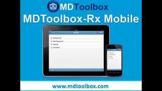 MDToolbox Rx Mobile [upl. by Llerdnod]