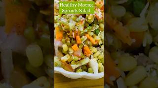 Healthy Sprouted Moong Salad Sprouted Recipes Healthy Salad sprouts shorts shortsfeed trending [upl. by Treblih]