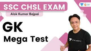 GK Mega Test  SSC CHSL  Alok Kumar Bajpai  Wifistudy 20 [upl. by Layman]