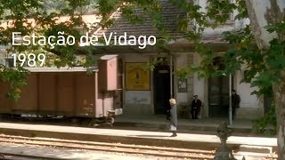 Estação de Vidago  Linha do Corgo 1989 [upl. by Madison855]